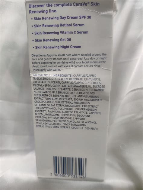 Cerave Skin Renewing Gel Oil Ml A Traders