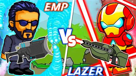 Emp Vs Lazer Gun Mini Militia Funny Gameplay YouTube