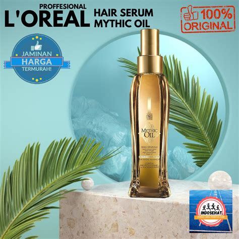 Jual LOREAL Mythic Oil Hair Serum Serum Minyak Vitamin Perawatan