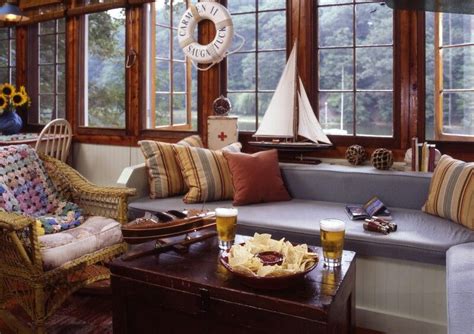 Wood And Sails Living Room Themes Nautical Interior Design Boat