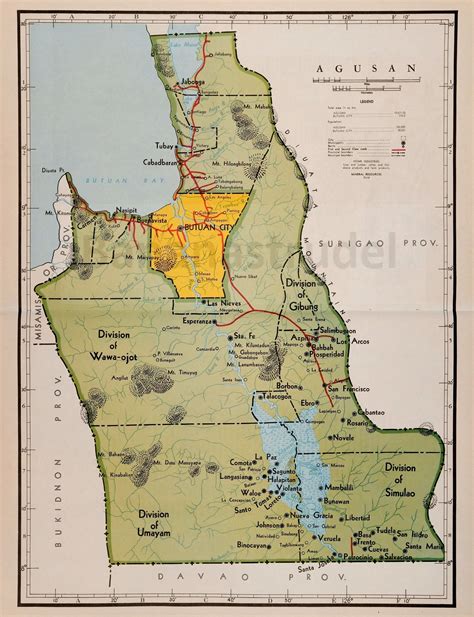 Butuan City Agusan Del Norte Philippines Map Printable Templates Free