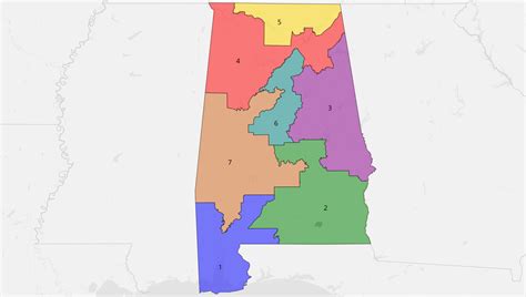 District Profiles Alabamas Congressional Districts Elections Daily