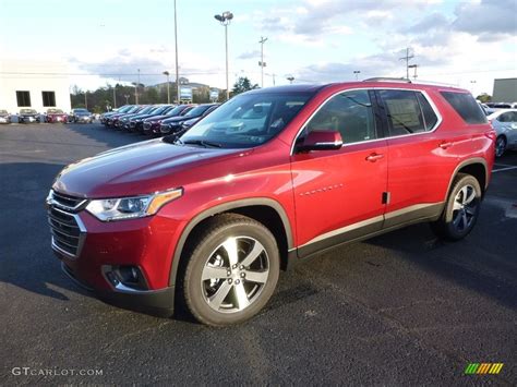 Cajun Red Tintcoat Chevrolet Traverse Lt Awd Gtcarlot