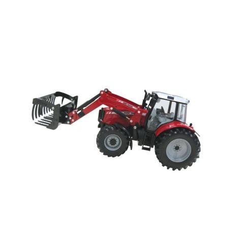 Britains B42761 Ciągnik Massey Ferguson 6430 Z ładowaczem