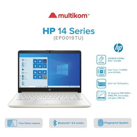 Jual HP 14 Ep0019TU 18TU I7 1355U 16GB 512SSD FHD IPS W11 OHS Di Seller