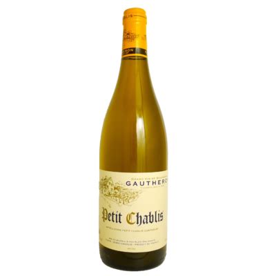 GAUTHERON PETIT CHABLIS LA CAVE LES BLANCS Les Canailles Saint Jean