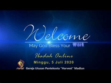 IBADAH ONLINE 5 JULI 2020 PERJAMUAN KUDUS YouTube