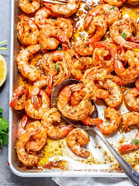 10 Minute Shrimp Sheet Pan Baked Shrimp Recipe — Eatwell101