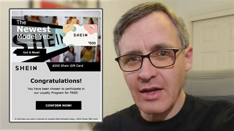 Shein 500 Gift Card Email Scam For Loyalty Program Explained YouTube