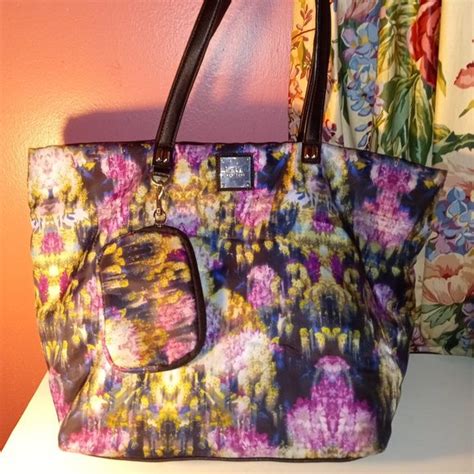 Nicole Miller Bags Nicole Miller New York Large Floral Colorful