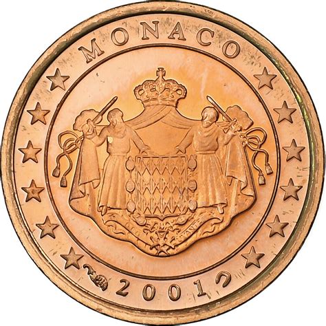 Monaco Rainier Iii Euro Cent Proof Be Paris