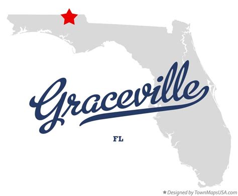 Map of Graceville, FL, Florida