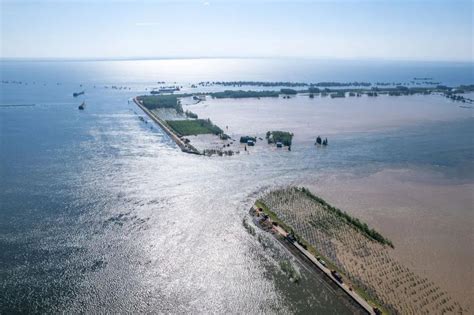 抢险进行时！直击湖南华容洞庭湖决堤现场 荆楚网 湖北日报网