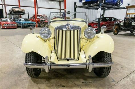 1953 Mg Td 3310 Miles Ivory Cream Roadster 1250cc 4 Cylinder 4 Speed