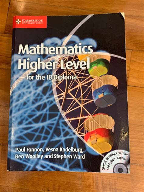 Ib Hl Math Textbook Statistics And Probability Practice Book Hobbies