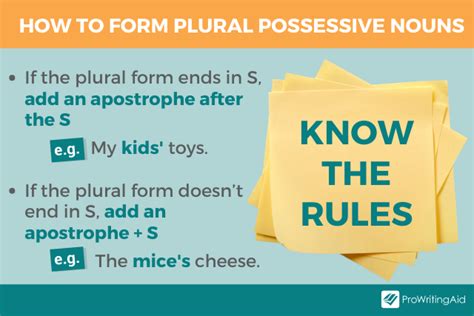 What Is A Possessive Noun How To Use Possessive Nouns In Your Writing