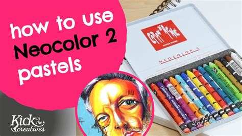 How To Use Caran D Ache Neocolor Ii Water Soluble Wax Pastels YouTube