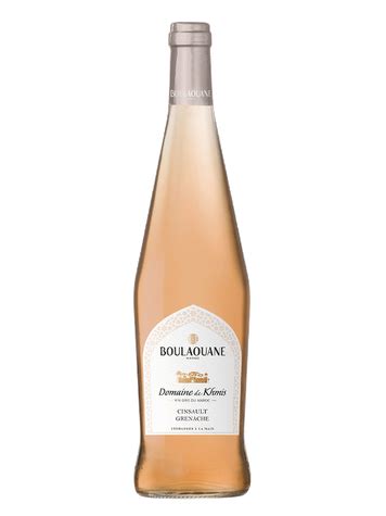 Boulaouane Gris Vin rosé domaine de Khmis Nicolas