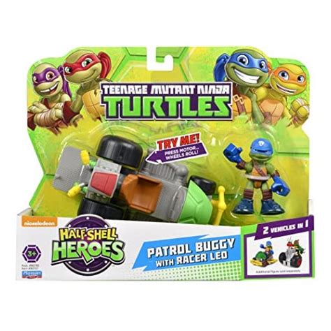 Teenage Mutant Ninja Turtles Pre Cool Half Shell Heroes Patrol Buggy