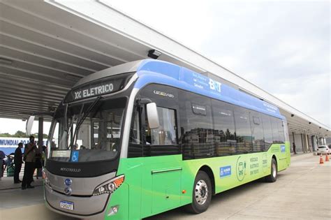 Nibus El Trico Passar Por Teste Neste M S E Fase Do Brt Est