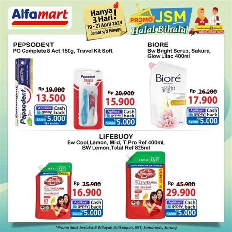 Katalog Promo Jsm Alfamart Spesial Halal Bihalal Periode April