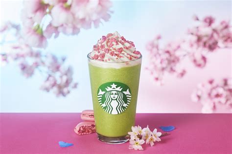 スタバ 2023桜ドリンク第2弾「さくら咲くサク抹茶フラペチーノ」発売、カスタマイズ「さくら咲くサクトッピング」も スターバックス 食品産業新聞社ニュースweb