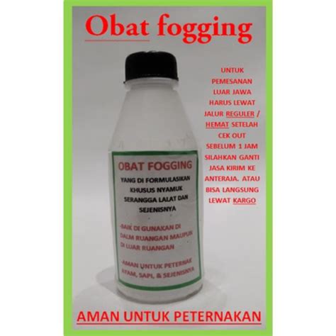 Jual Obat Fogging Nyamuk Obat Nyamuk Disinfectant 1 Shopee