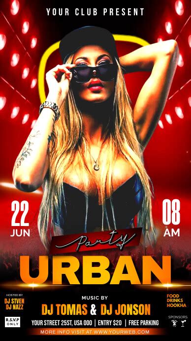 Urban Party Flyer Template Postermywall