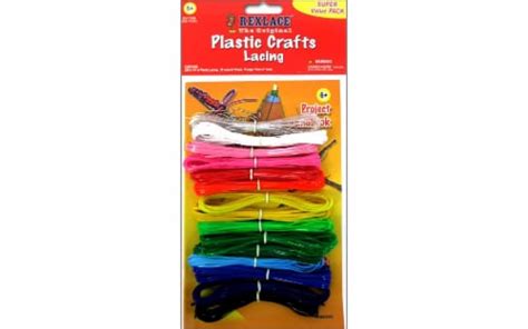 Pepperell Rexlace® The Original Plastic Crafts Super Value Pack Lacing