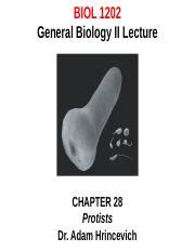 Ch Student Outline Pptx Biol General Biology Ii Lecture