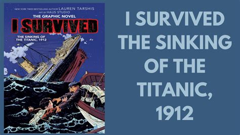 Lauren Tarshis I Survived The Sinking Of The Titanic 1912 Graphic