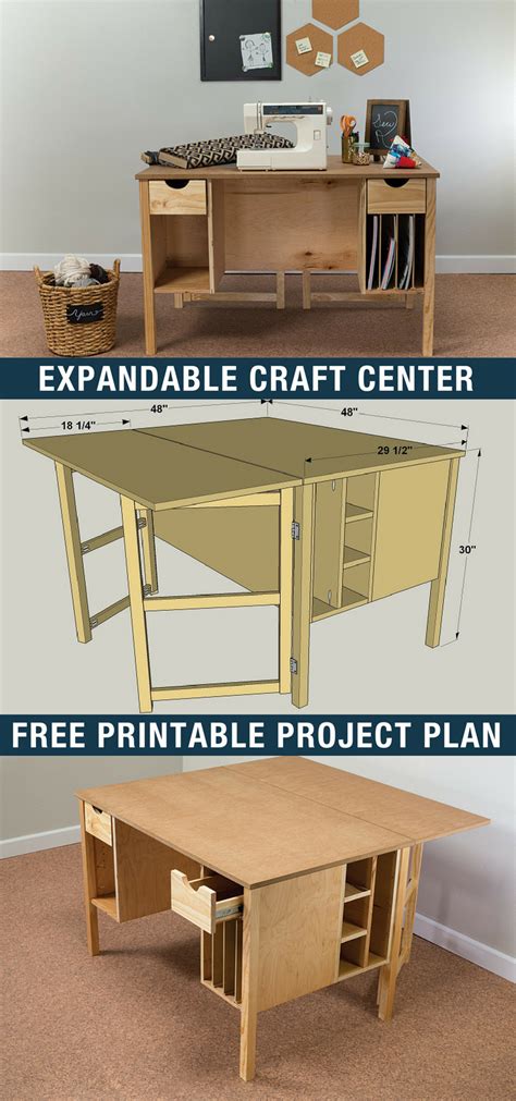 Craft Table Diy