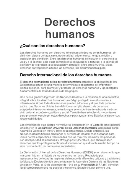 Vulneracion De Los Derechos Humanos Pdf Derechos Humanos Convenio Europeo De Derechos Humanos