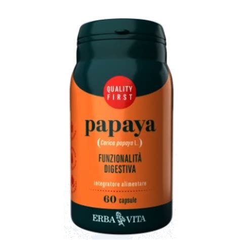 Erba Vita Papaya 60 Capsule Openfarma