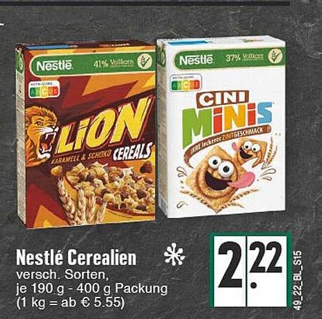 Nestl Cerealien Angebot Bei Edeka Prospekte De