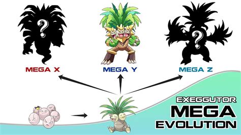 Full Gen Mega Pok Mon Exeggutor Mega Evolutions X Y Z Youtube