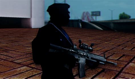 Скачать HK416 ACOG для GTA San Andreas