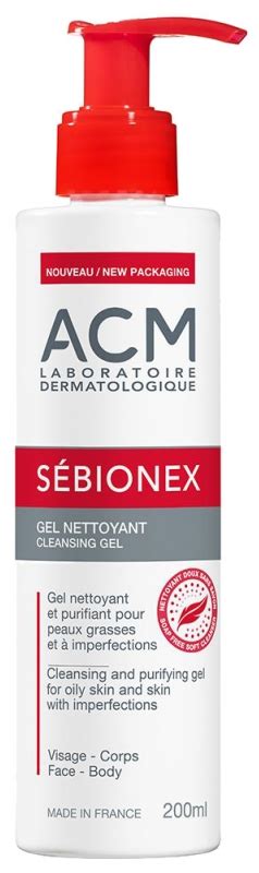 Laboratoire ACM Sébionex Gel Limpiador 200 ml