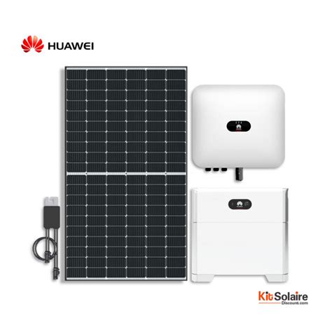 Kit Solaire triphasé 6000W Autoconsommation Stockage 10kwh HUAWEI