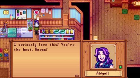 What Does Abigail Like In Stardew Valley (Favorite Gifts)