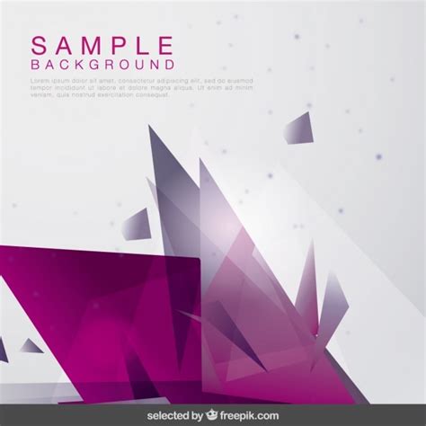 Free Vector | Abstract background with purple shapes