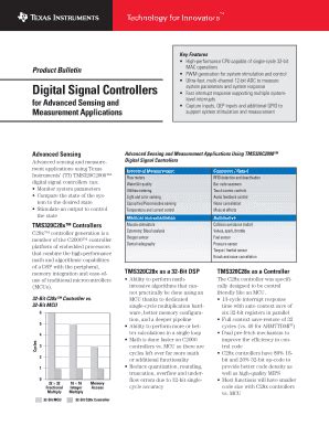 Fillable Online Digital Signal Controllers Fax Email Print Pdffiller