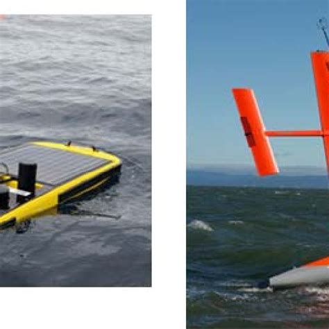 Unmanned Surface Vehicles Usvs Such As Waveglider Left And