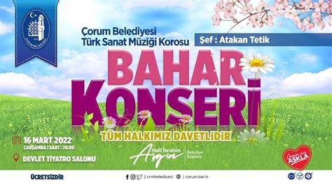 TSM korosundan bahar konseri ÇORUM TİME