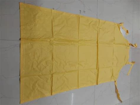 Pvc Yellow Safety Apron At ₹ 100piece Talaja Id 2851586364030