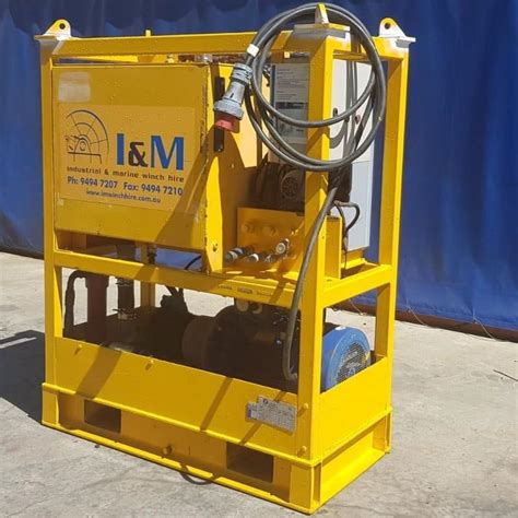 kw electric hydraulic power unit perth australia im solutions