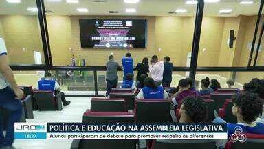 Jornal De Rond Nia Edi O Alunos De Escolas De Porto Velho Tiveram