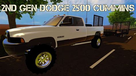 Farming Simulator 2015 Mods 2nd Gen Dodge Ram 2500 Cummins Turbo