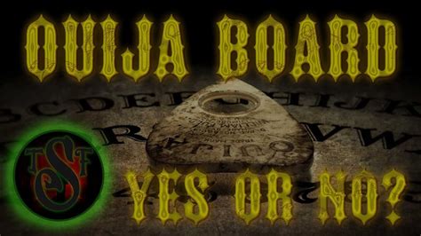 The Shadow Files Ouija Board Yes Or No Youtube