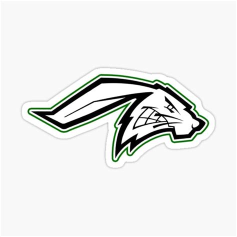 "Mighty Benson Bunnies Omaha Benson High School Mascot Logo" Sticker ...